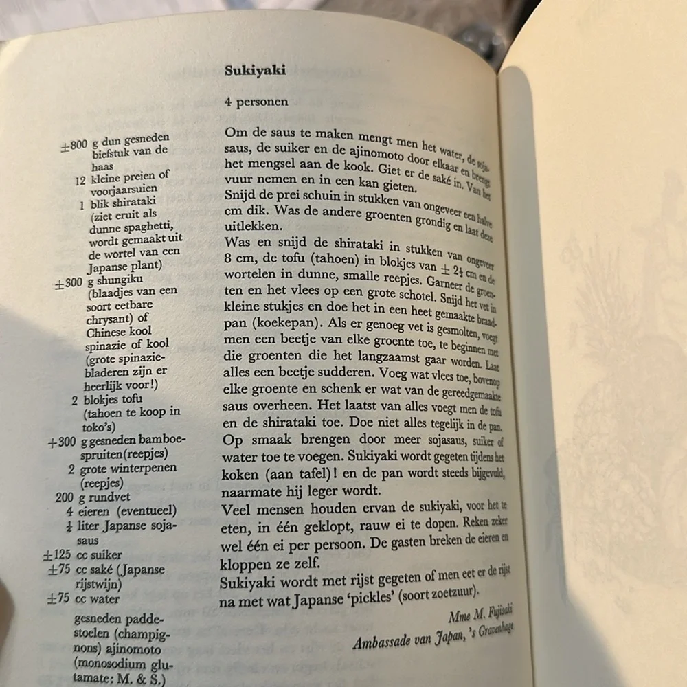 Vintage Dutch Cookbook “Internationale Gerechten” (1970)